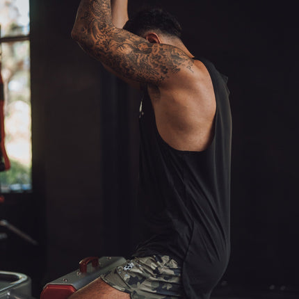 MEN'S | HYBRID SHORT : EVERGREEN CAMO