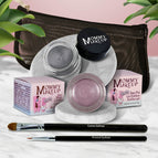 Elsa - A Pale Shimmering Lilac / Steel Magnolia - Deep grey with shimmer