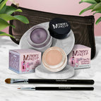 Nudetrality - a matte warm nude / Amethyst - Deep eggplant