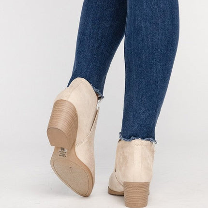 GWEN Suede Ankle Boots