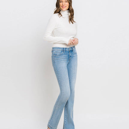 Mid Rise Bootcut Jean