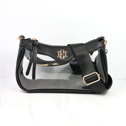 Clear Stadium Crossbody Handbag