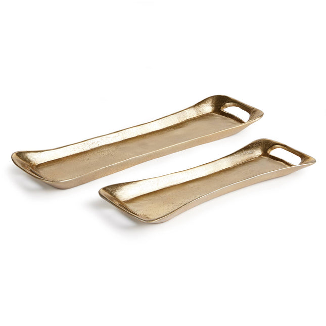 Gold Trays, set of 2