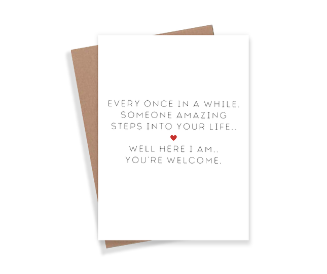 Here I Am Card