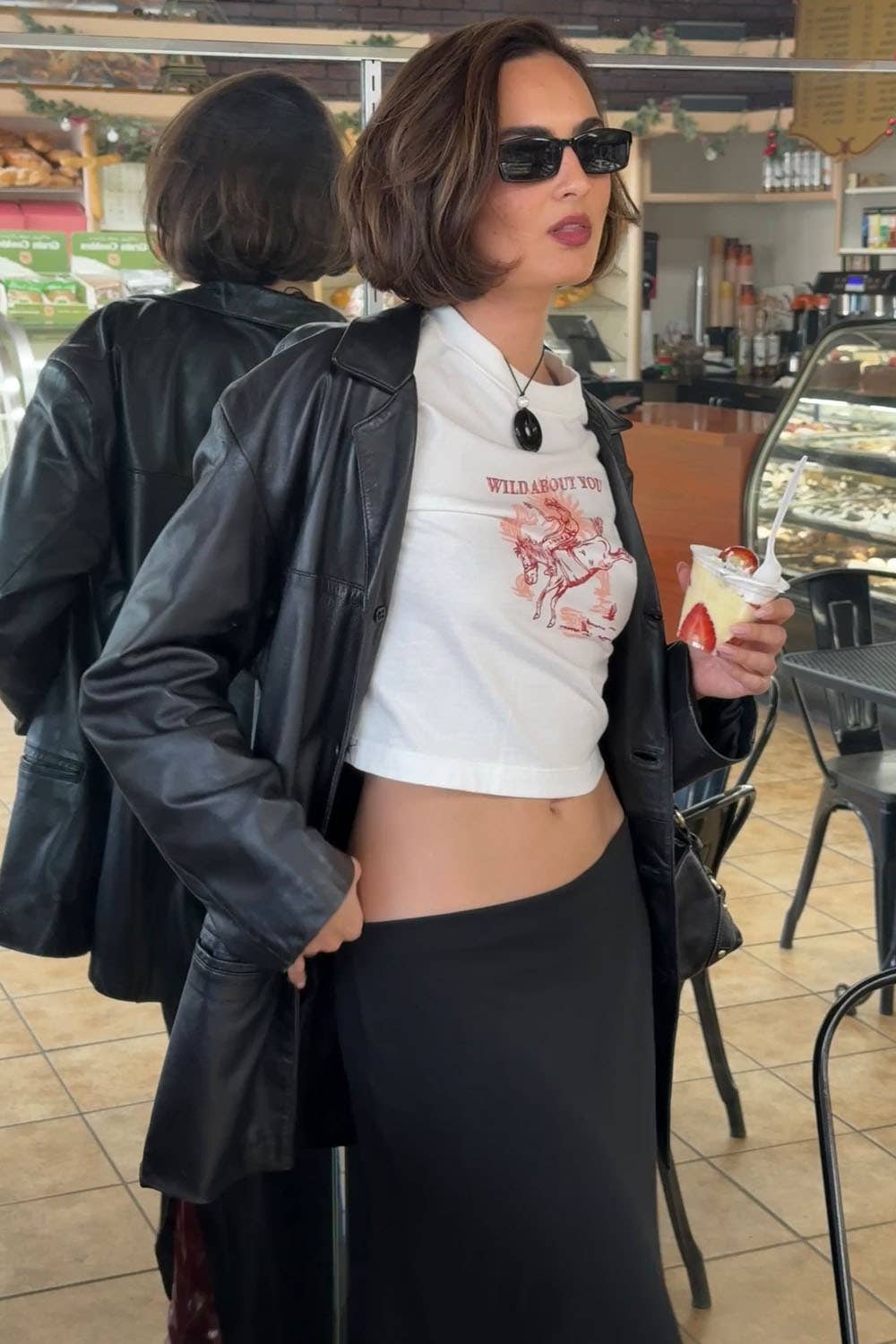 Wild About You Cowboy Cropped Western Graphic Tee