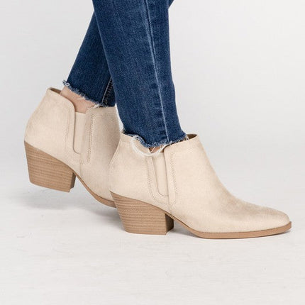 GWEN Suede Ankle Boots