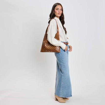 Studded Hobo Bag