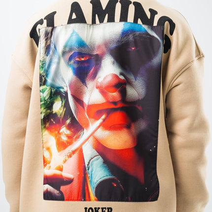 Flaming "Joker" Graphic Unisex Hoodie – Edgy Streetwear