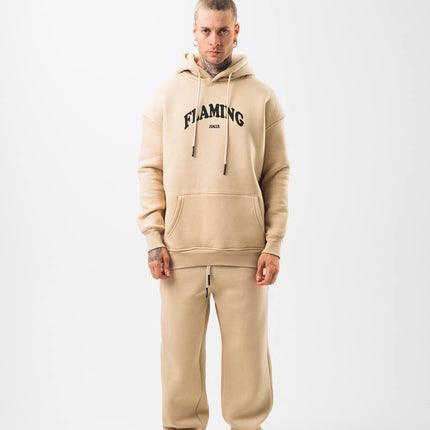 Flaming "Joker" Graphic Unisex Hoodie – Edgy Streetwear