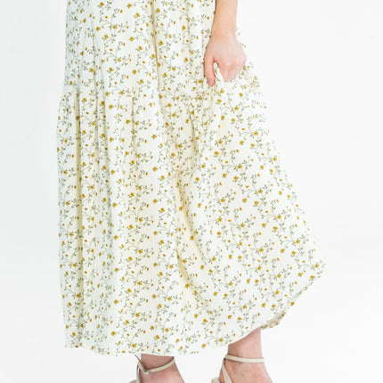 Flora Smocked Midi Dress