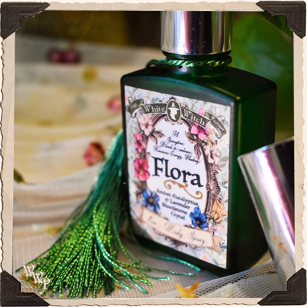 FLORA Body Spray. 1oz. Springtime Feminine Energy Healing Blend