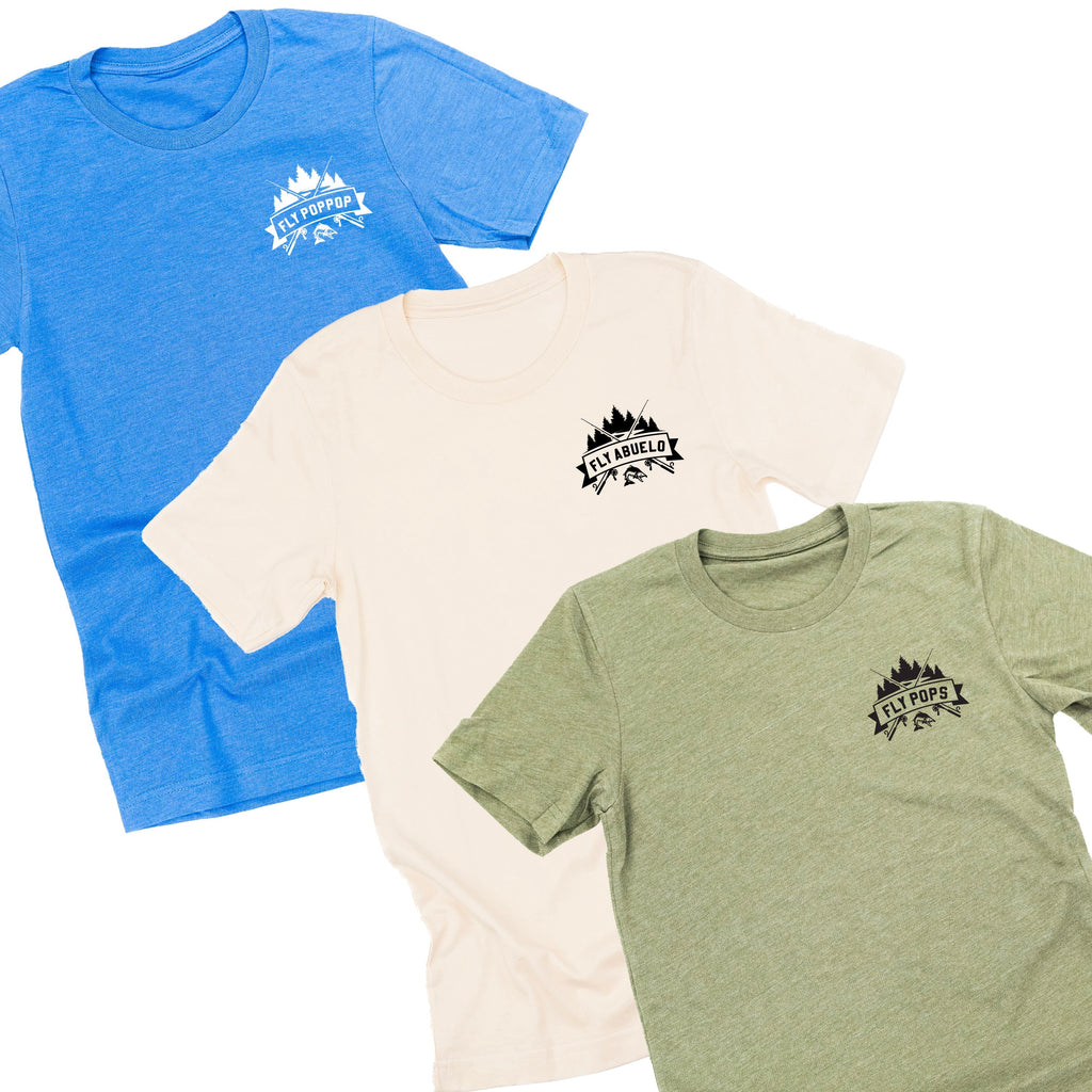 "Fly ____" (pocket) - (Choose Your Name) - Unisex Tee