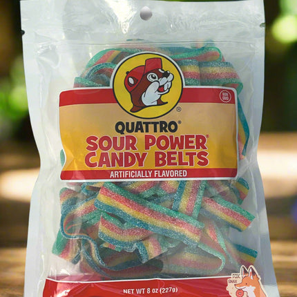 Buc-ee's Quattro Sour Power Candy Belts