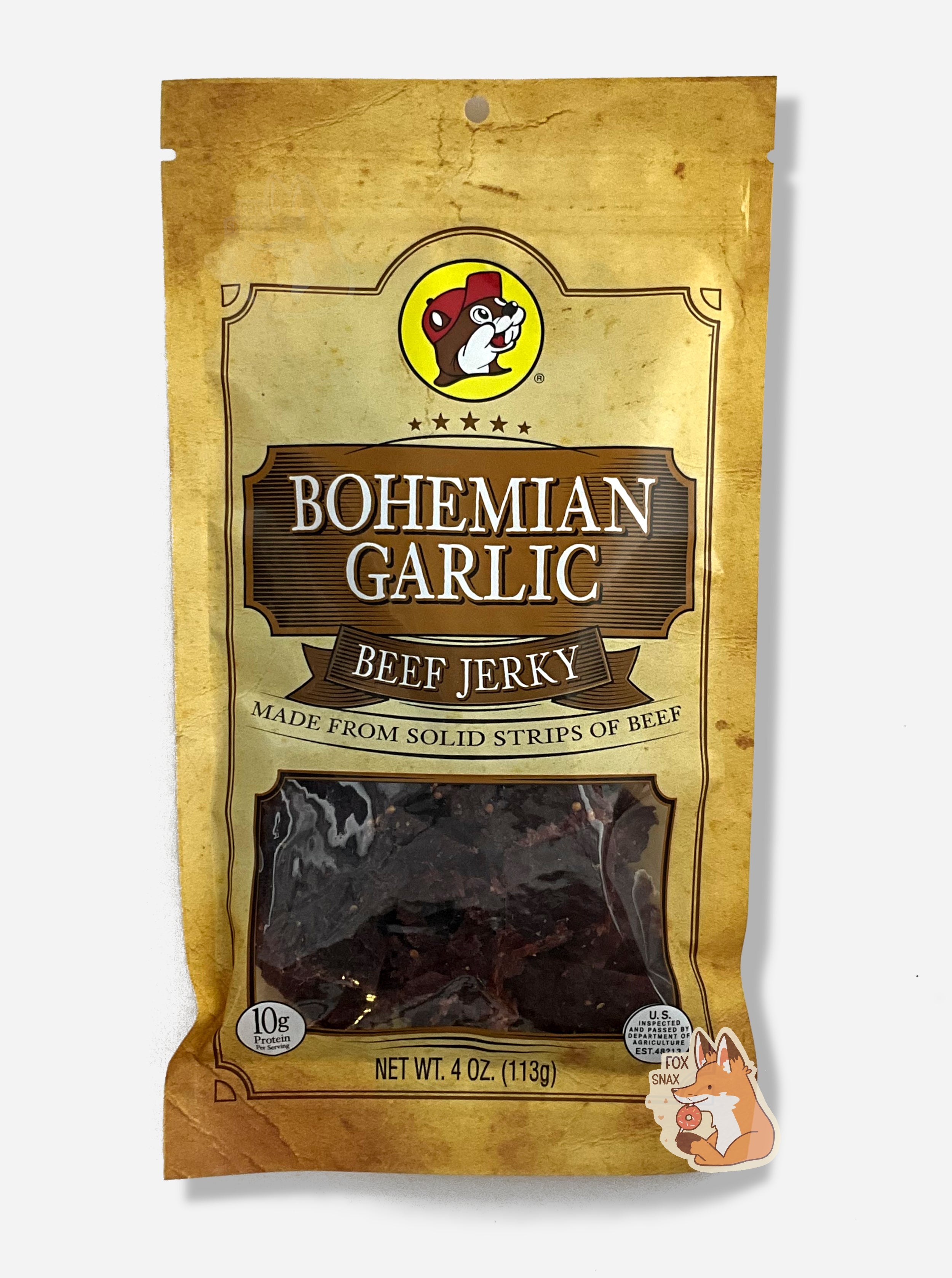 Buc-ee's Bohemian Garlic Beef Jerky