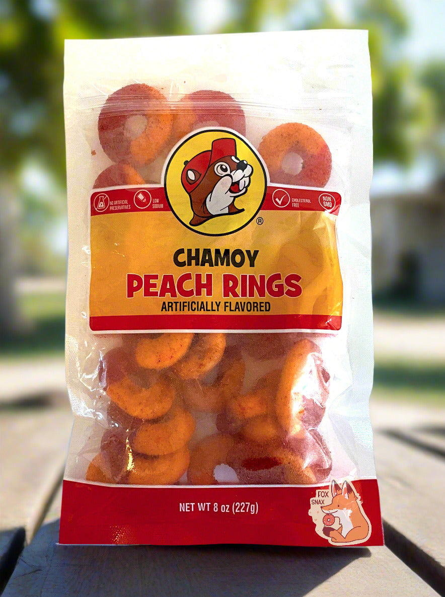 Buc-ee's Chamoy Peach Rings