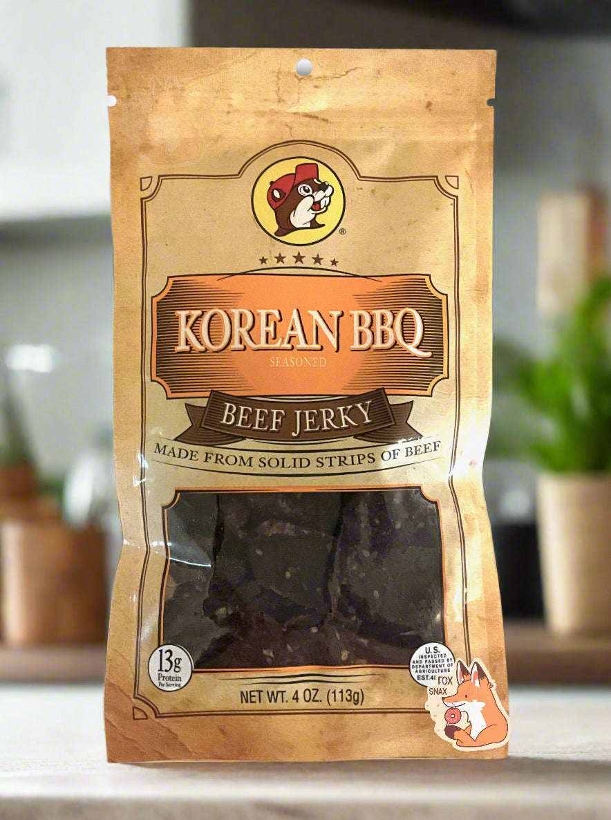 Buc-ee's Korean BBQ Beef Jerky