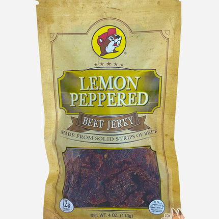 Buc-ee's Lemon Peppered Beef Jerky