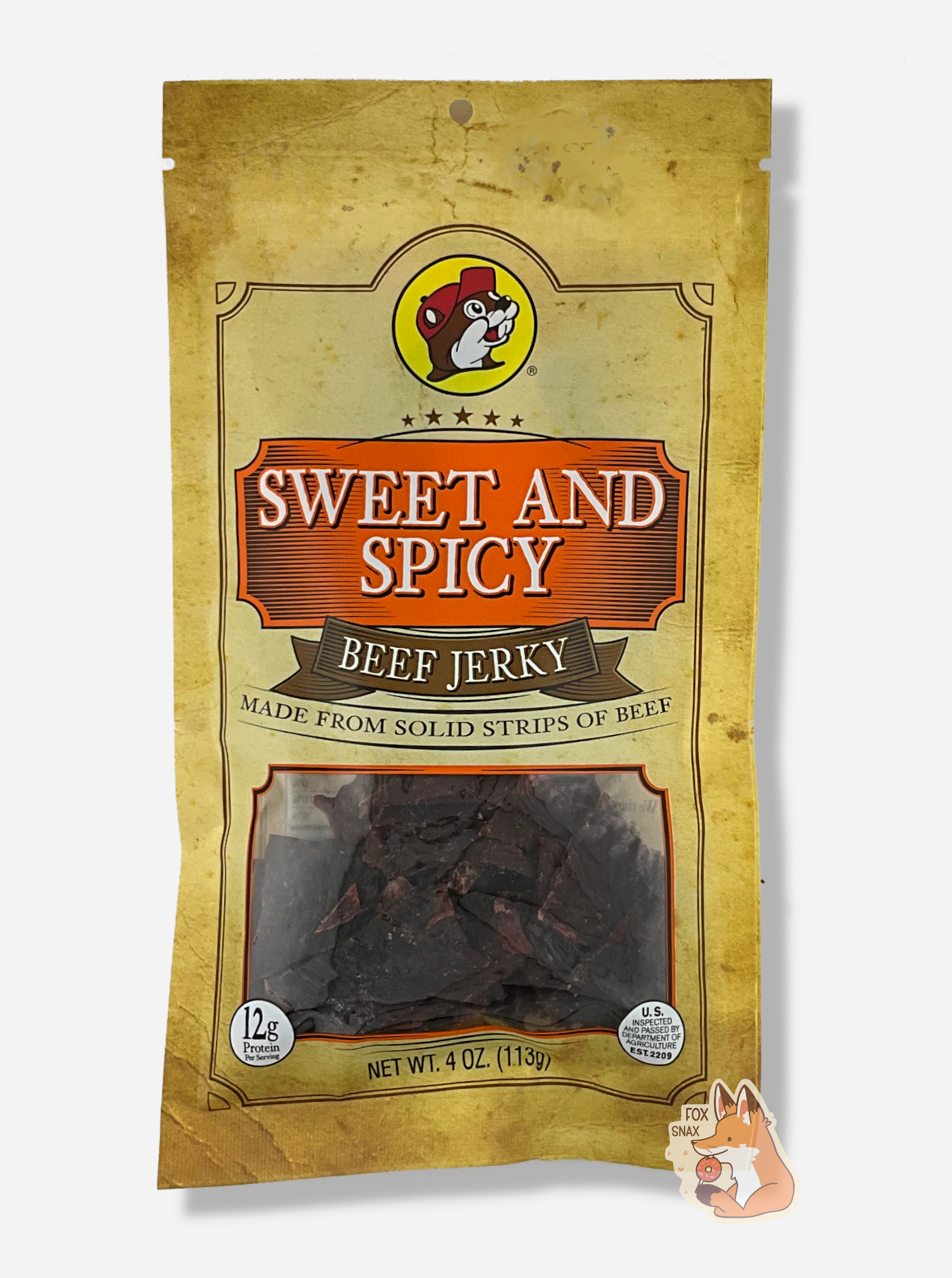 Buc-ee's Sweet And Spicy Beef Jerky