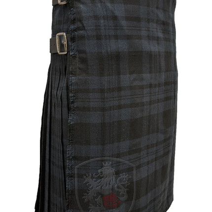 Traditional Kilt - Premium Wool, Black Isle