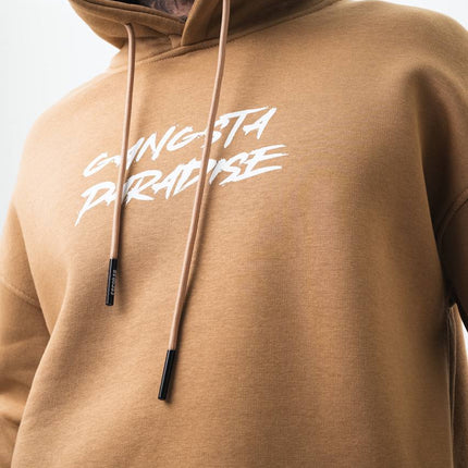 Oversize 'Gangsta Paradise' Graphic Hoodie - Heavyweight Streetwear Hooded Sweatshirt