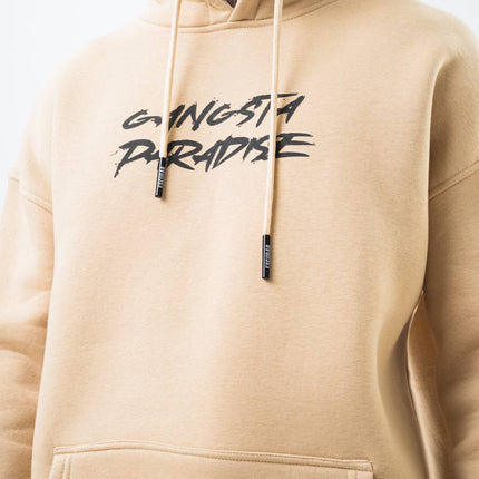 Oversize 'Gangsta Paradise' Graphic Hoodie - Heavyweight Streetwear Hooded Sweatshirt