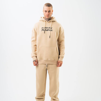 Oversize 'Gangsta Paradise' Graphic Hoodie - Heavyweight Streetwear Hooded Sweatshirt