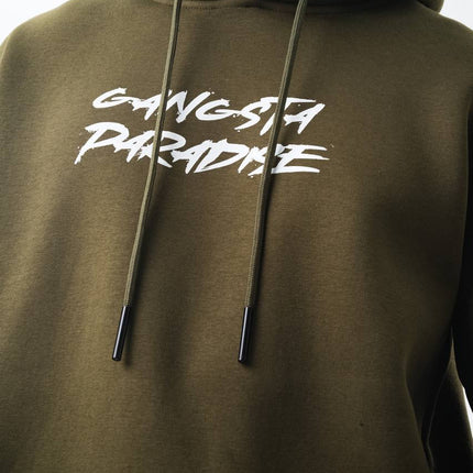 Oversize 'Gangsta Paradise' Graphic Hoodie - Heavyweight Streetwear Hooded Sweatshirt