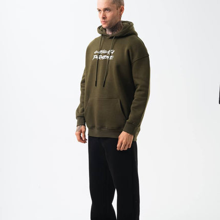 Oversize 'Gangsta Paradise' Graphic Hoodie - Heavyweight Streetwear Hooded Sweatshirt