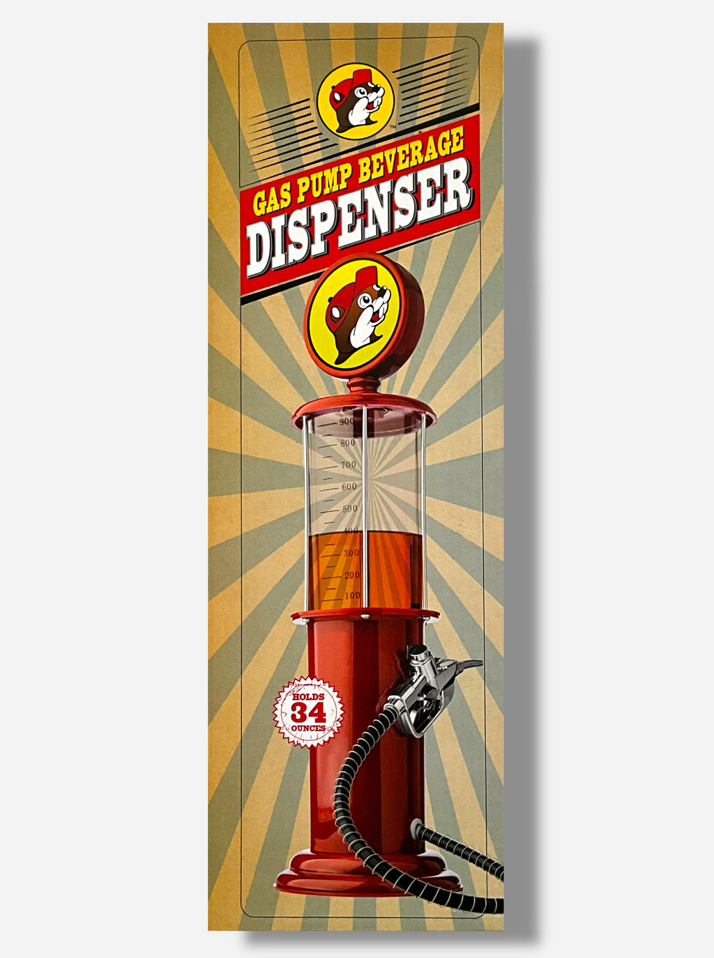 Buc-ee's Gas Pump Beverage Dispenser