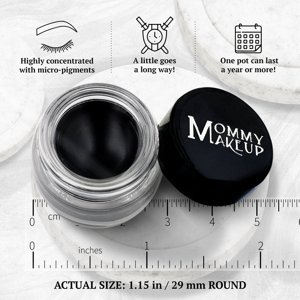 Black Beauty Stay Put Waterproof Gel Eyeliner w/ Micropigments