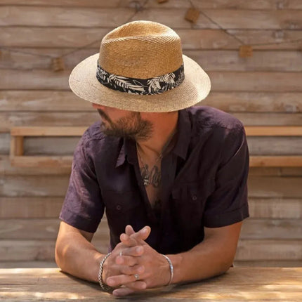 Peter Grimm George - Straw Fedora Golf Hat