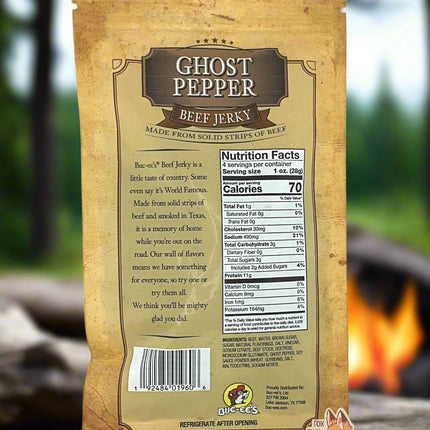 Buc-ee's Ghost Pepper Beef Jerky