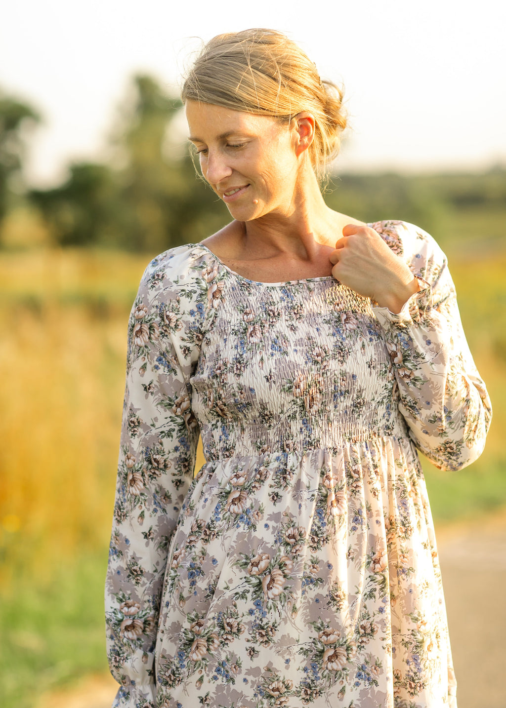 Gia Long Sleeve Maxi Dress - FINAL SALE