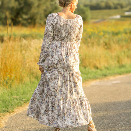 Gia Long Sleeve Maxi Dress - FINAL SALE