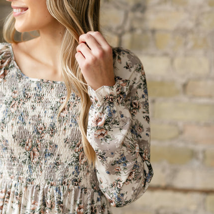 Gia Long Sleeve Maxi Dress - FINAL SALE