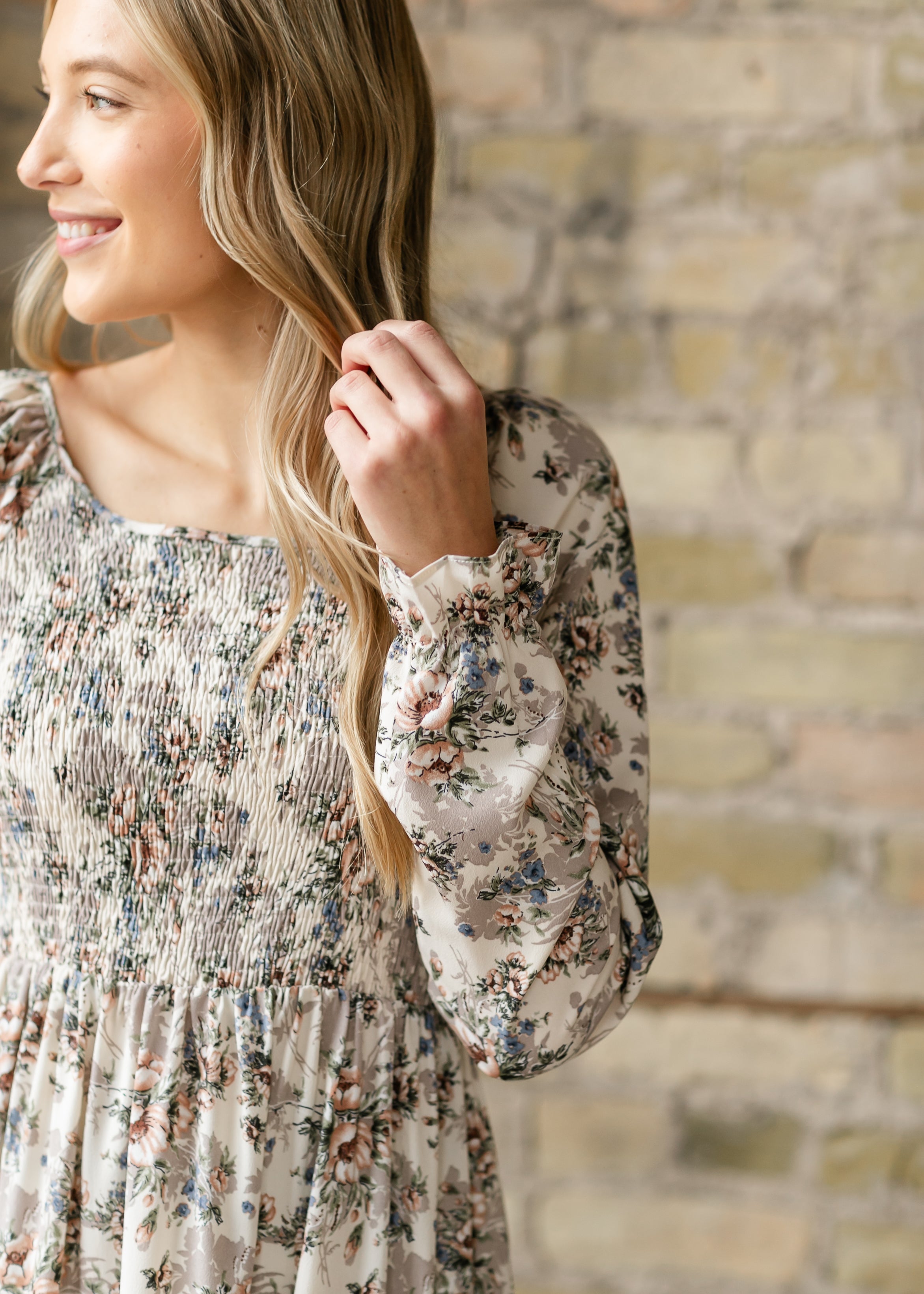 Gia Long Sleeve Maxi Dress - FINAL SALE