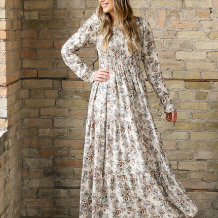 Gia Long Sleeve Maxi Dress - FINAL SALE