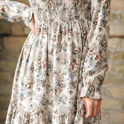 Gia Long Sleeve Maxi Dress - FINAL SALE