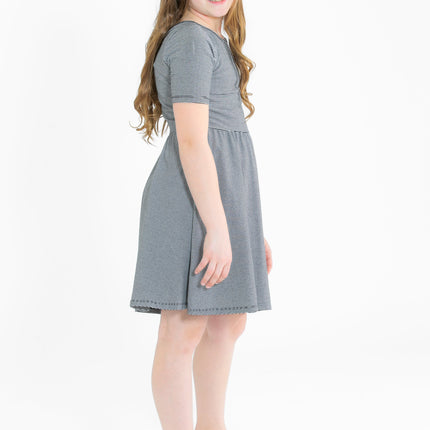 Girl's Saylor Skater Midi Dress - FINAL SALE