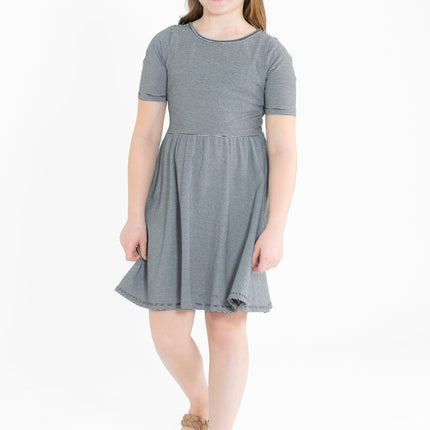 Girl's Saylor Skater Midi Dress - FINAL SALE