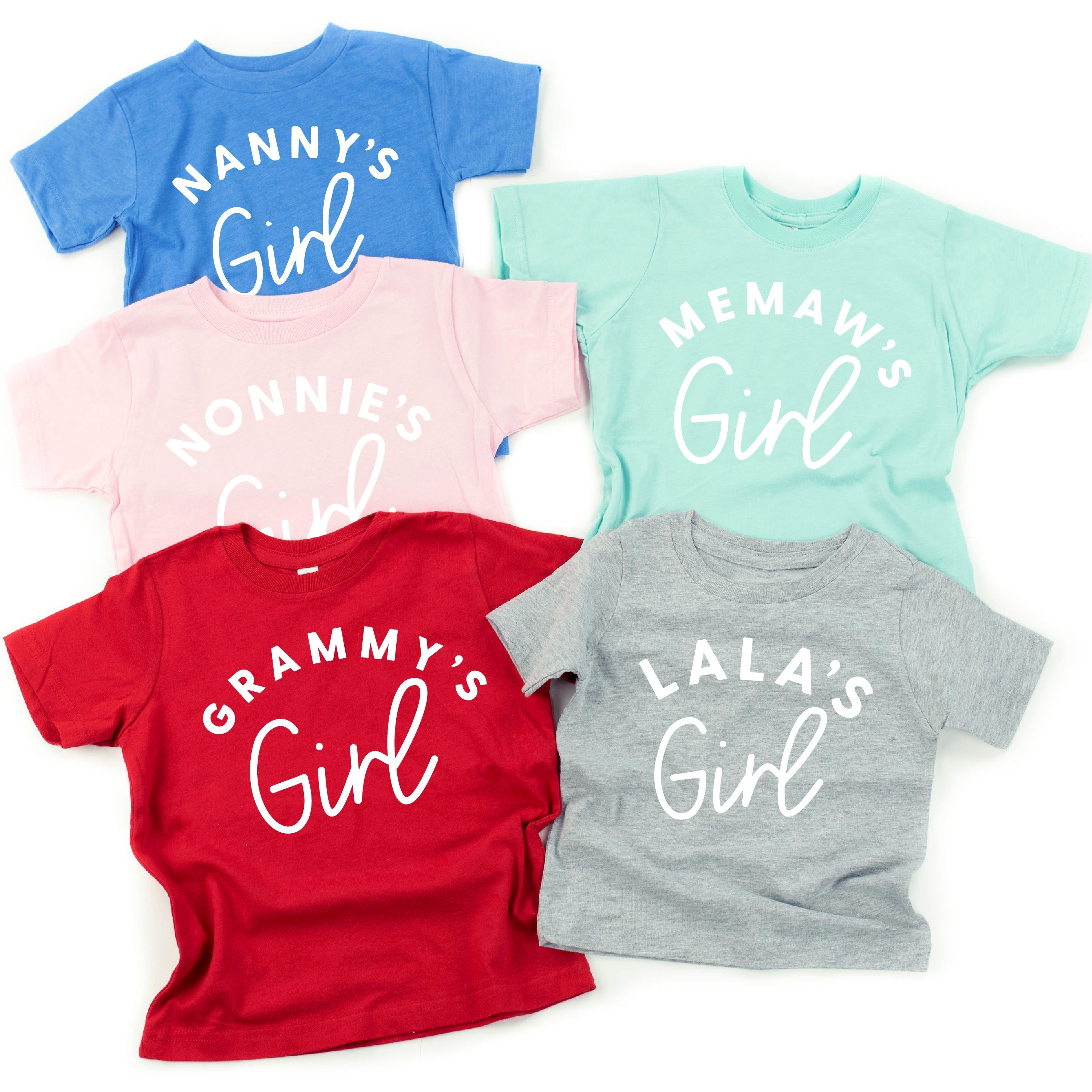 "____ Girl” - (Choose Your Grandma Name) - Child Tee