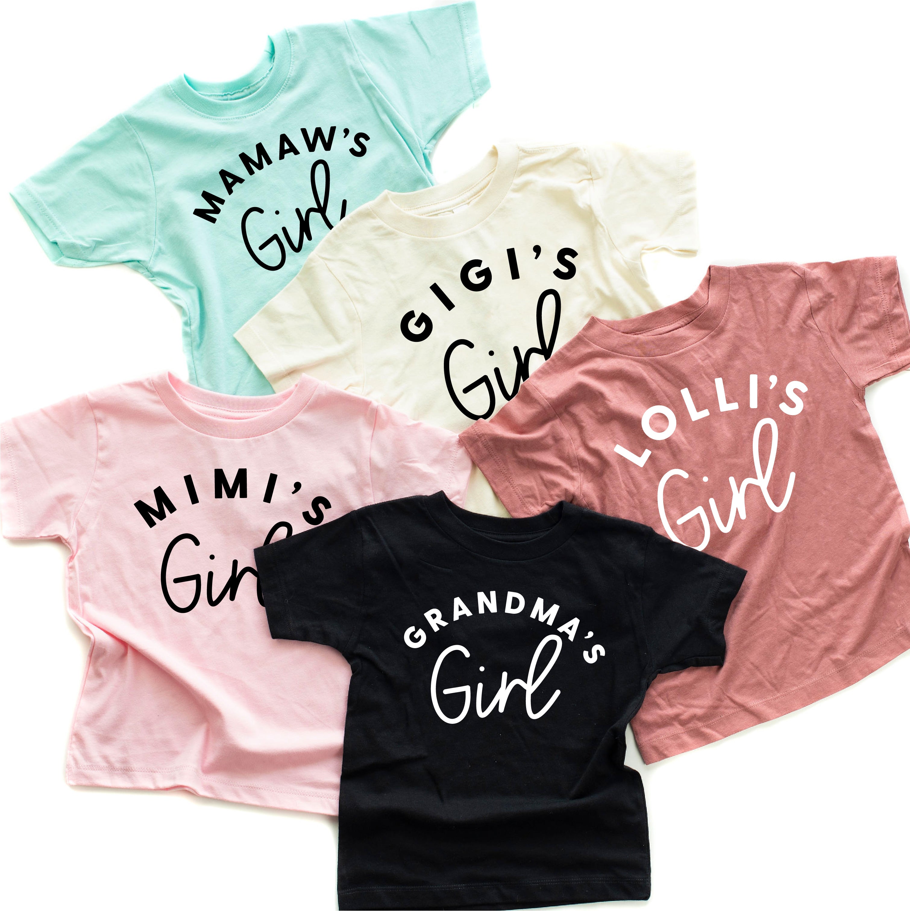"____ Girl” - (Choose Your Grandma Name) - Child Tee