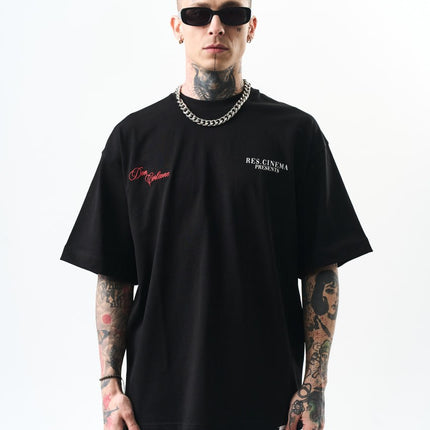 Men's Oversize 'The Godfather' Graphic T-Shirt - Streetwear Movie Tee
