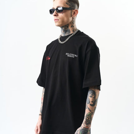 Men's Oversize 'The Godfather' Graphic T-Shirt - Streetwear Movie Tee