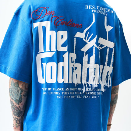 Men's Oversize 'The Godfather' Graphic T-Shirt - Streetwear Movie Tee