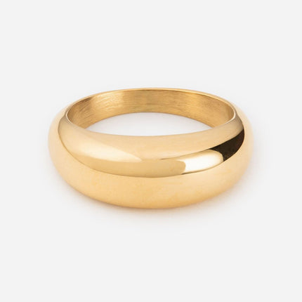 Gold Dome Ring