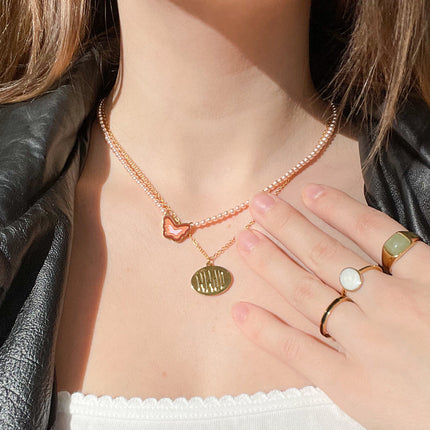 Gold WWJD Necklace