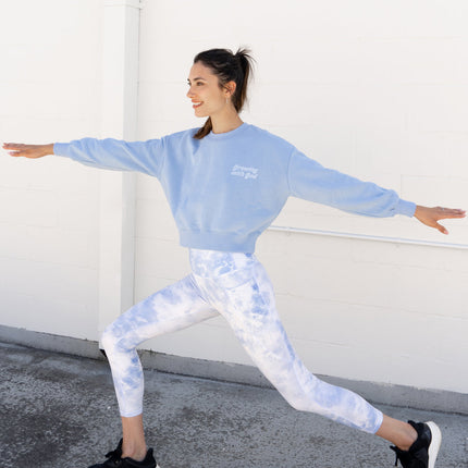Growing With God Cropped Crewneck