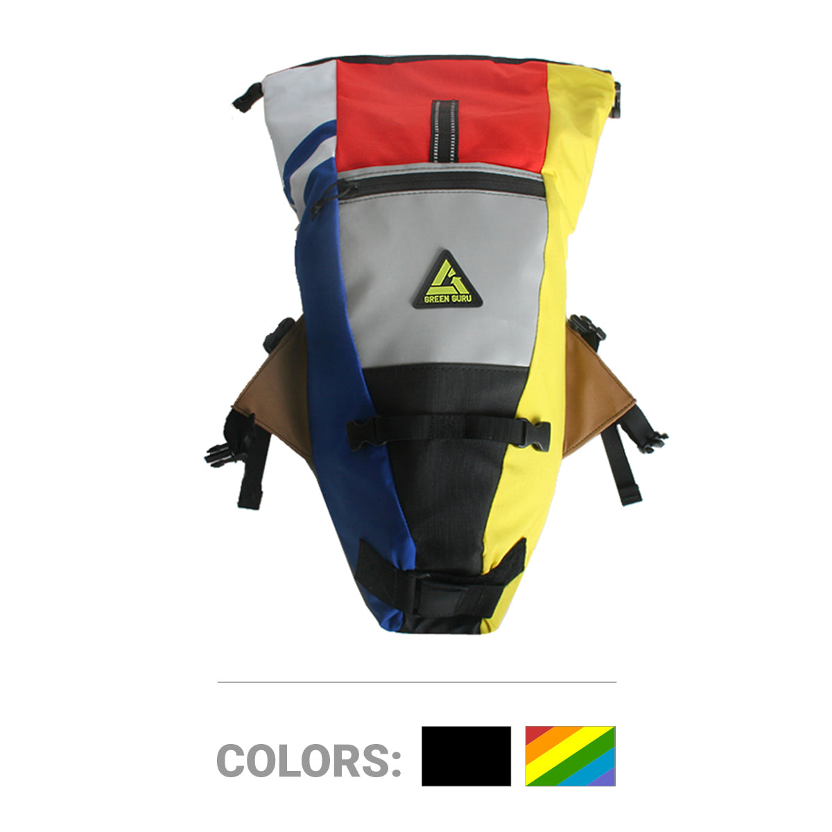 Green Guru - Hauler Bike Pack Saddle/Messenger Bag