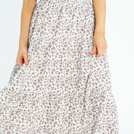 Harlow Tiered Floral Midi Skirt - FINAL SALE